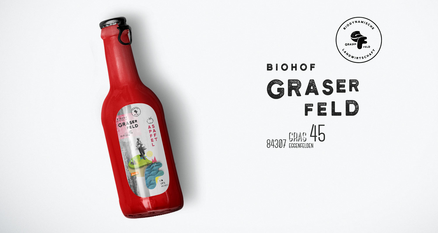 Graser Feld | Biohof, Branding, Corporate Identity, Biohof, Demeter, Biodynamisch, Eggenfelden